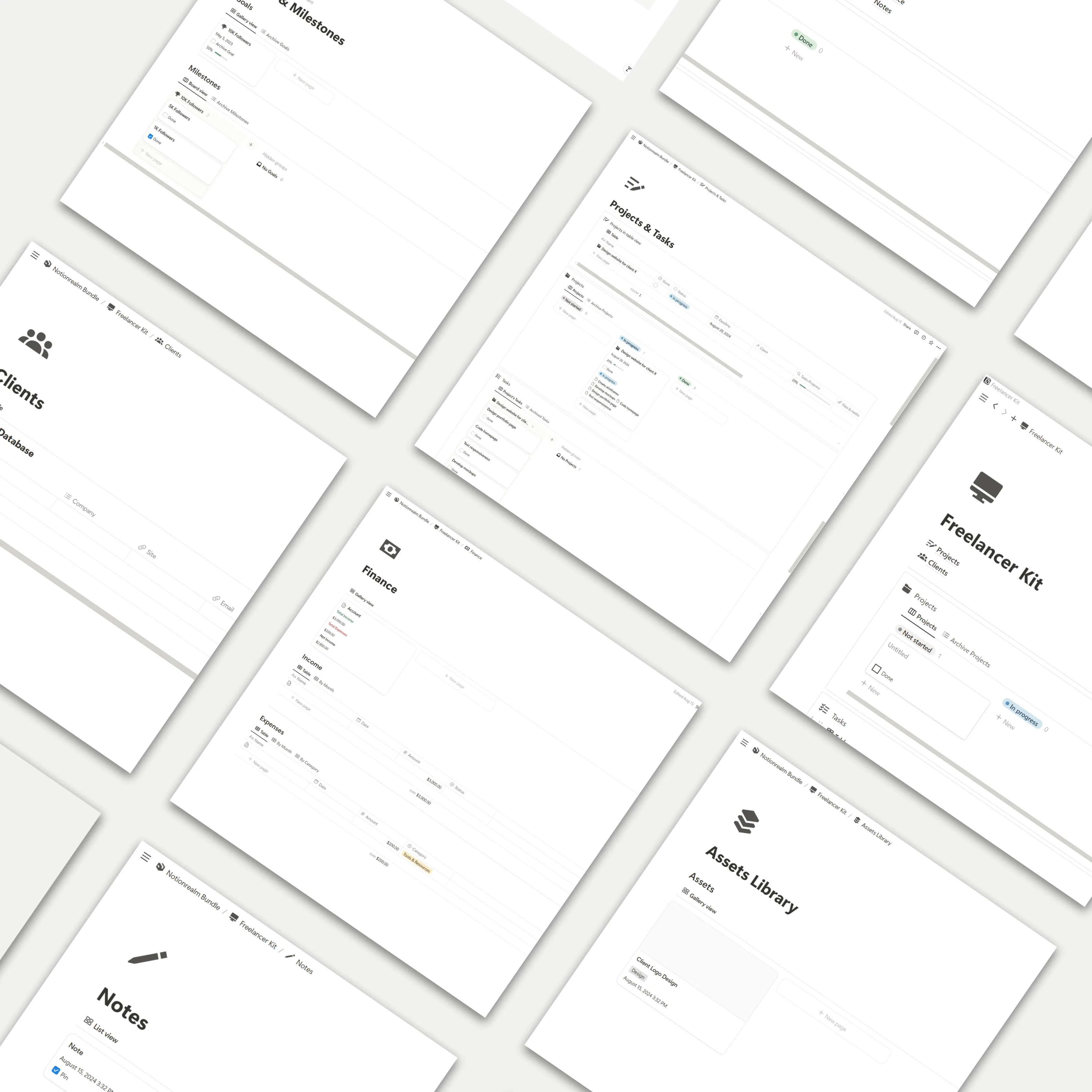Freelancer Template
